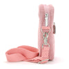 Fydelity Small Crossbody Bag - Corduroy Pink