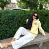 Urbansun "Living for Sunny Days" Junior Puff Hoodie