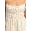 Floral Strapless Tiered Dress