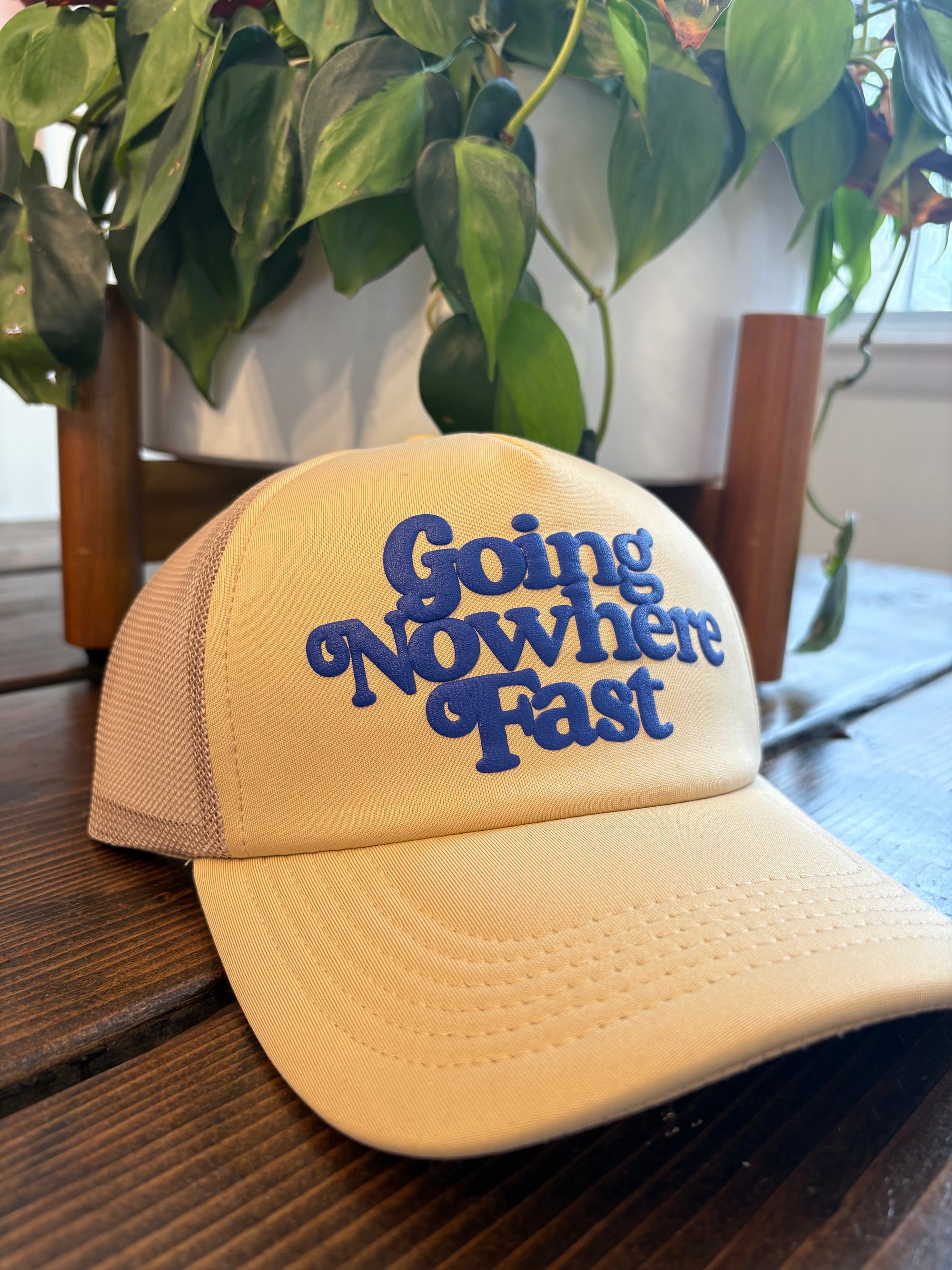 Going Nowhere Fast Trucker Hat