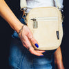 Fydelity Small Crossbody Bag - Cord Camel