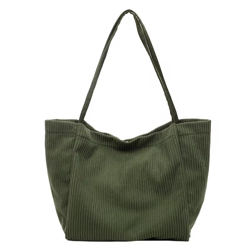 Corduroy Shoulder Bag