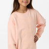 Girl's O'Neill Chore Break Oversized Crew
