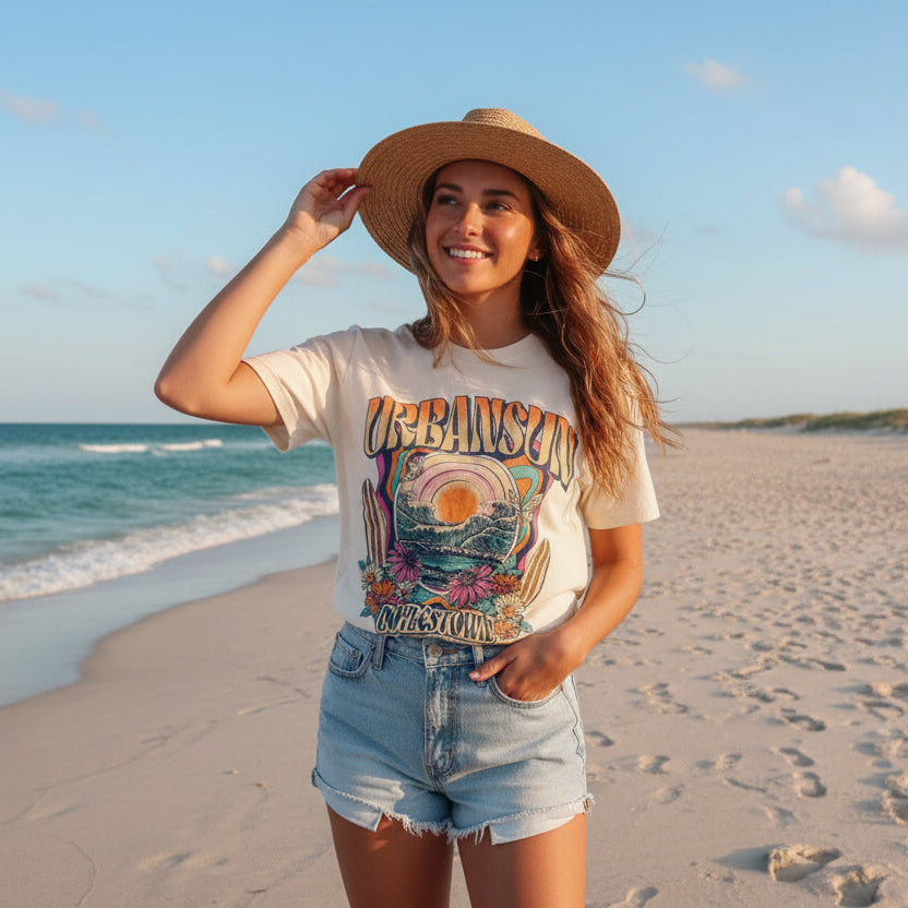 UrbanSun Groovy Surf Tee