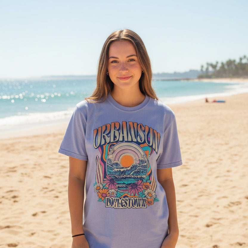 UrbanSun Groovy Surf Tee