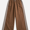 Striped Wide Leg Track Pants