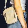 Fydelity Small Crossbody Bag - Cord Camel