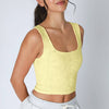 Double Lace Square Crop Top