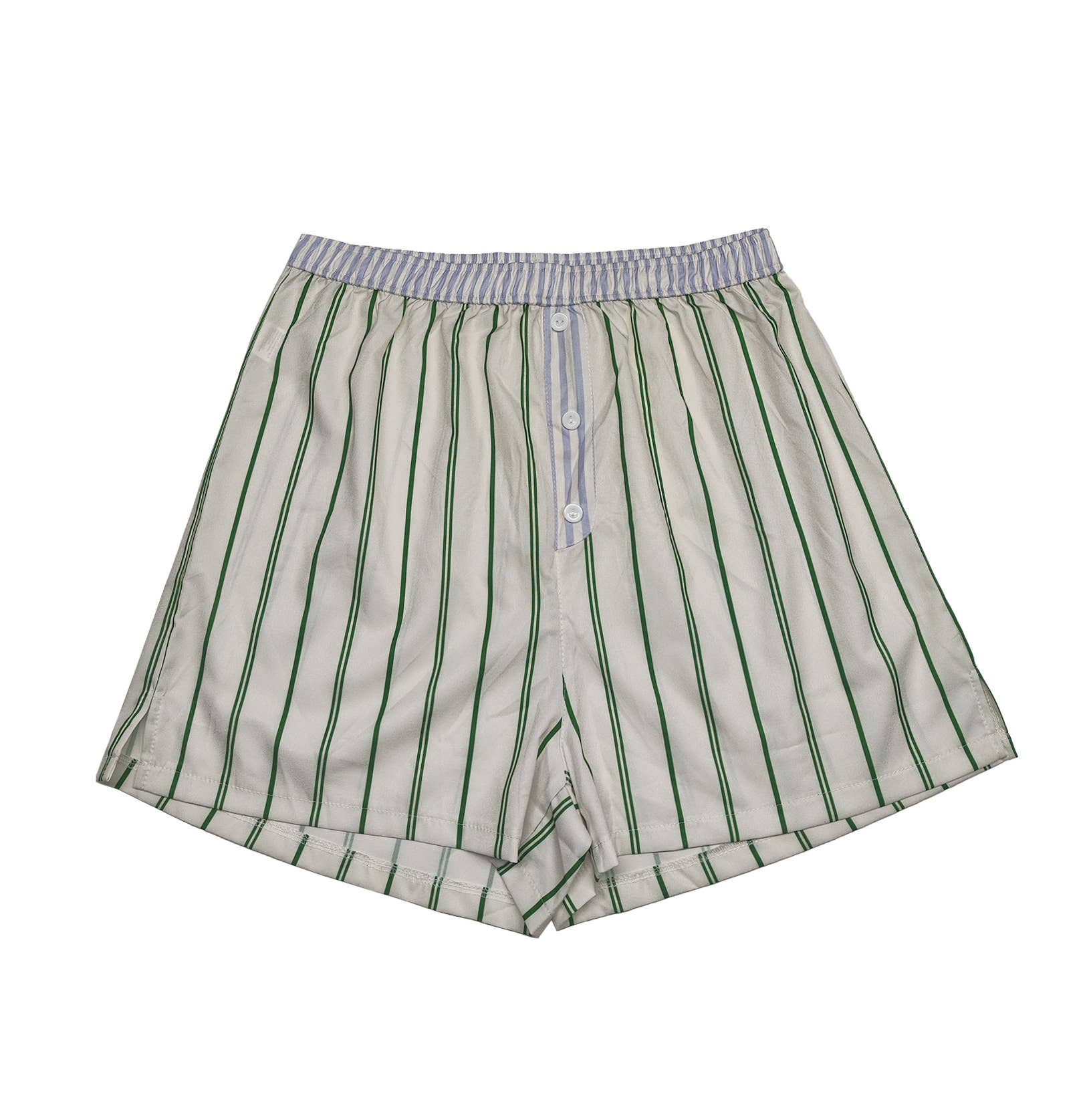 High Waisted Striped Shorts