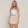 Stretch Twill Mini Skort