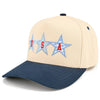 USA Stars Two-Tone Trucker Hat