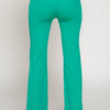 Waist Band Contrast Piping Detail Workout Pants