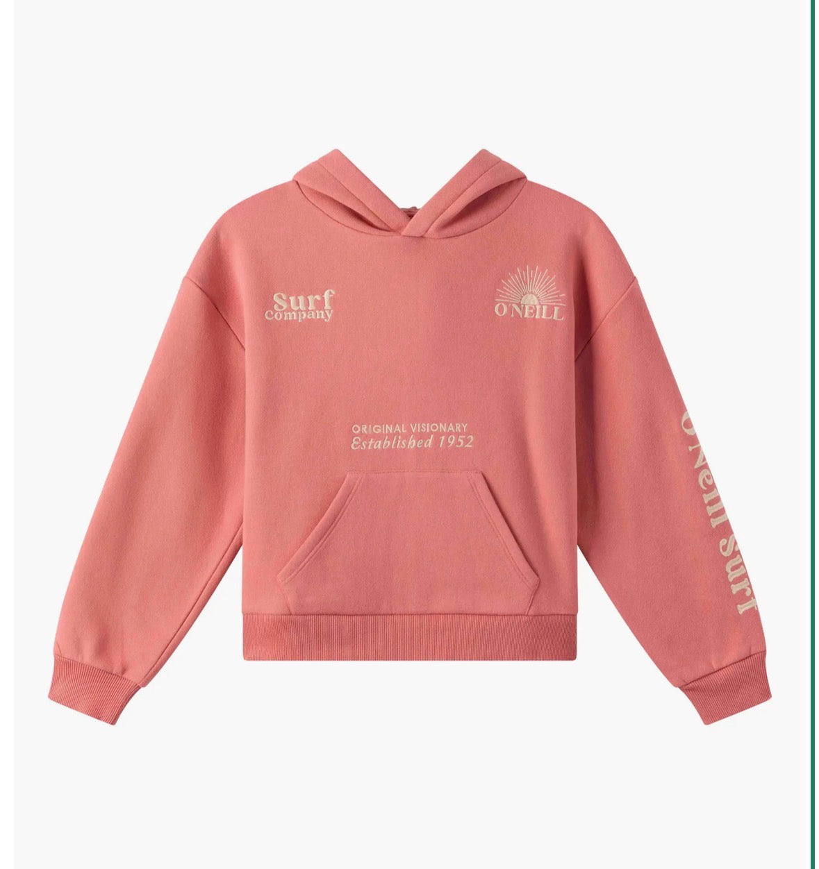 O'Neill Girl's Asher Embroidered Hoodie